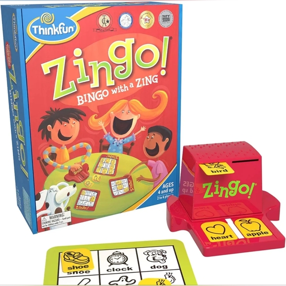 Zingo Vocabulary Sight Word Bingo Game - Picture 1 of 4